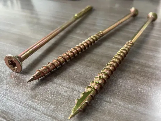  Torx Wafer Head Chipboard Screw Stainless Steel Anti-Corrosion Countersunk Head Construction Screw Deck Screw Advanced Multi-Purpose Wood Screw